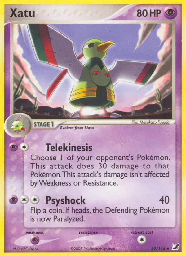 Xatu — Unseen Forces card #49