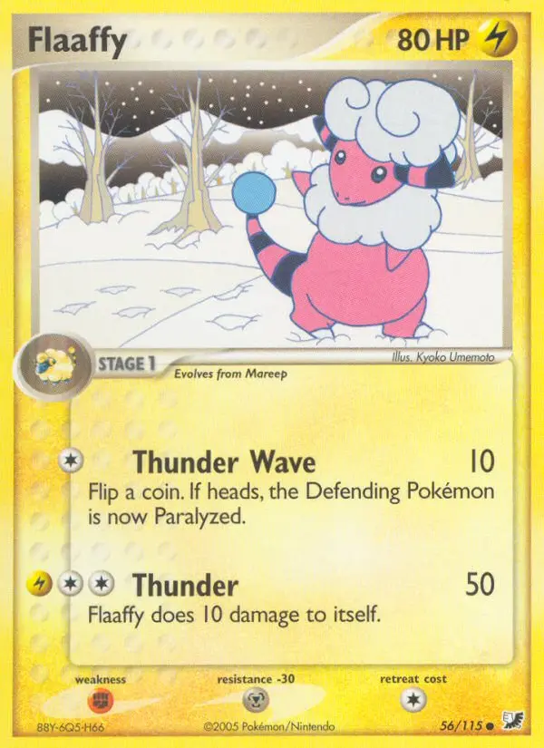 Flaaffy — Unseen Forces card #56