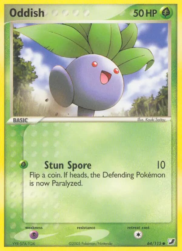 Oddish — Unseen Forces card #64