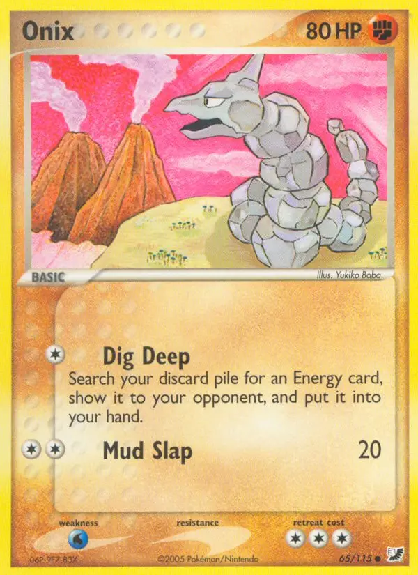 Onix — Unseen Forces card #65
