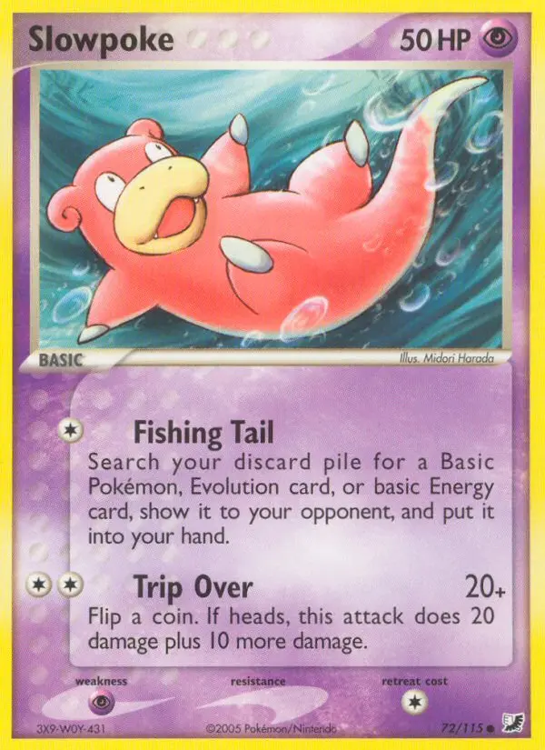 Slowpoke — Unseen Forces card #72