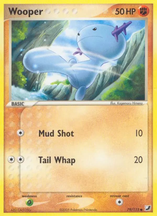 Wooper — Unseen Forces card #79