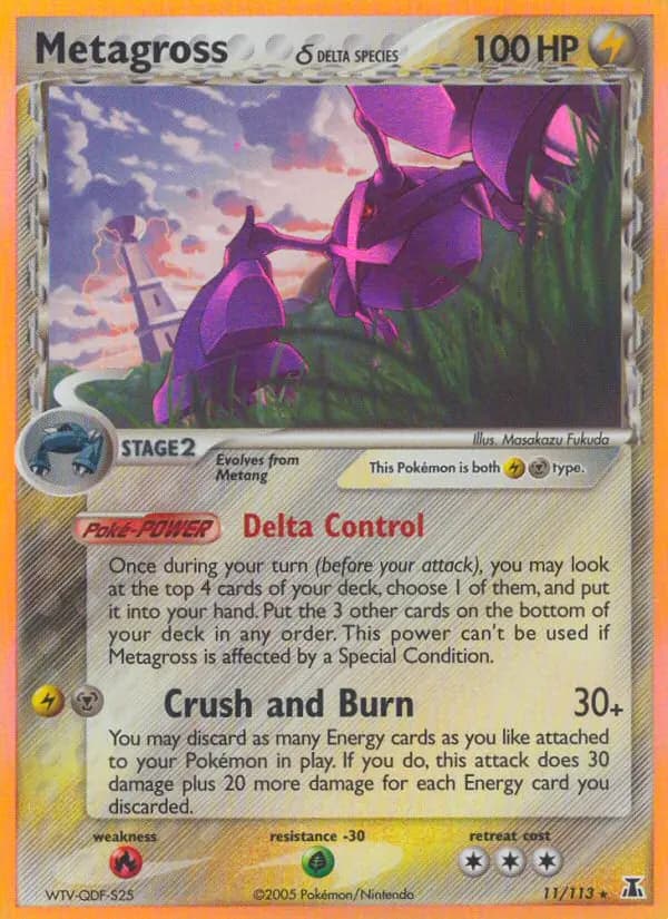 Metagross δ — Delta Species card #11
