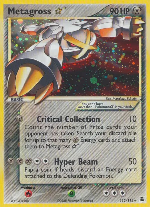 Metagross Star — Delta Species card #113