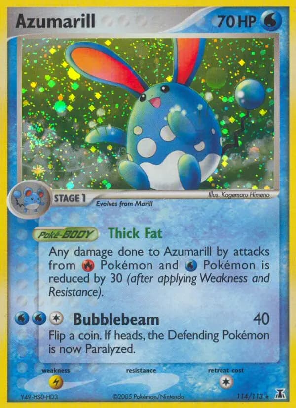 Azumarill — Delta Species card #114