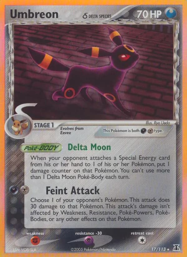 Umbreon δ — Delta Species card #17