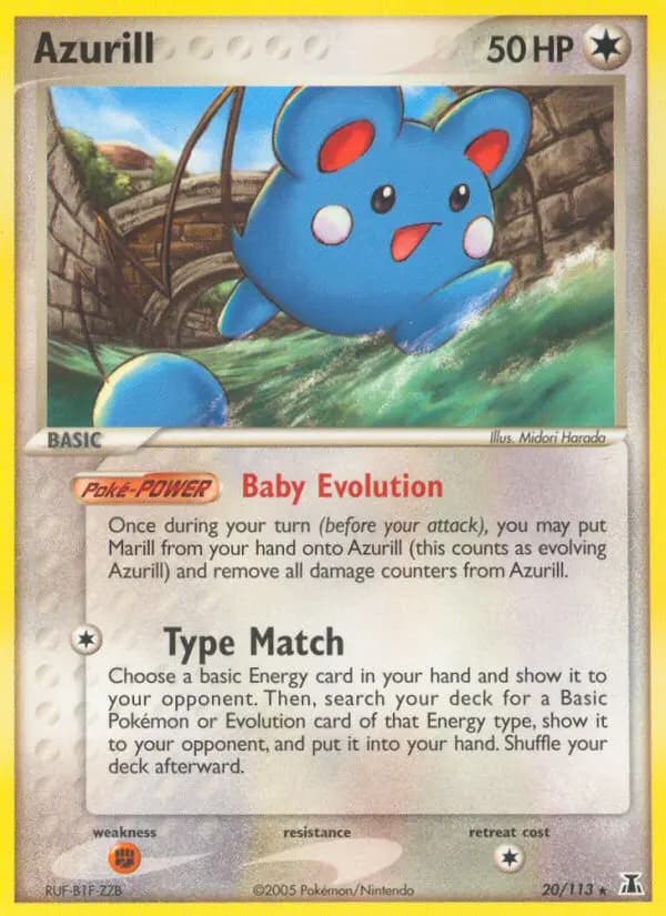 Azurill — Delta Species card #20