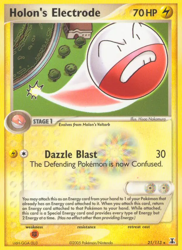 Holon's Electrode — Delta Species card #21