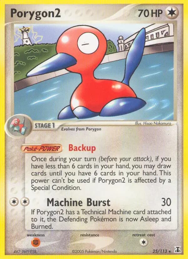 Porygon2 — Delta Species card #25