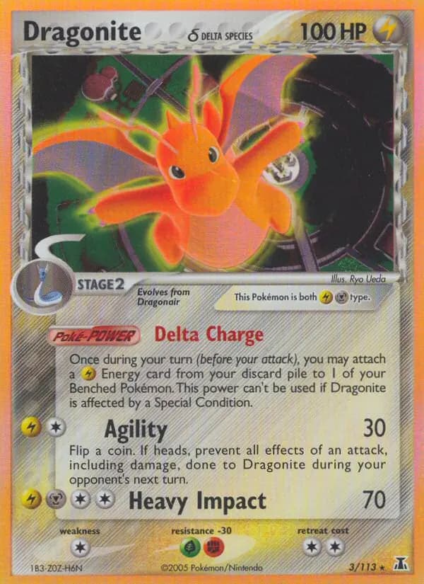 Dragonite δ — Delta Species card #3