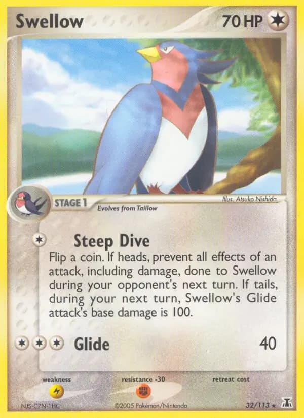 Swellow — Delta Species card #32