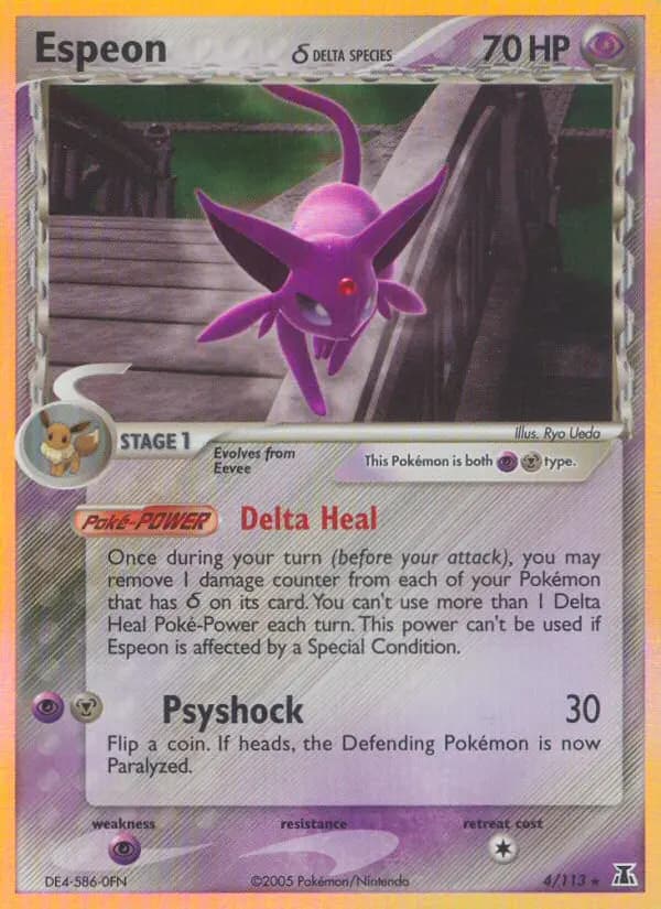 Espeon δ — Delta Species card #4