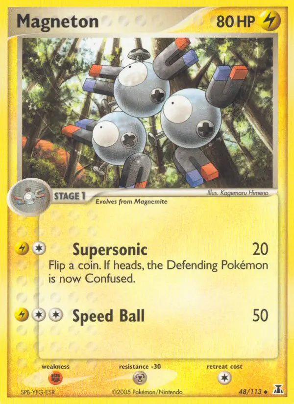 Magneton — Delta Species card #48