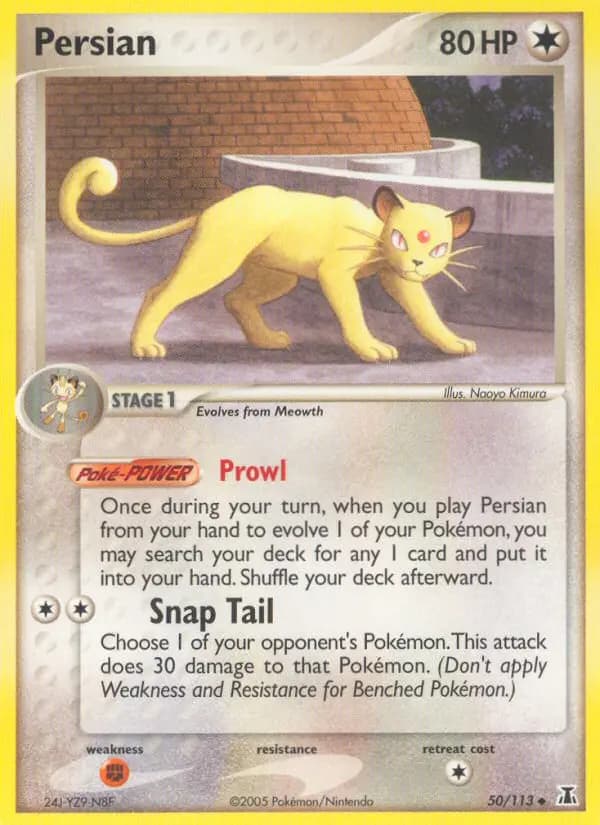 Persian — Delta Species card #50
