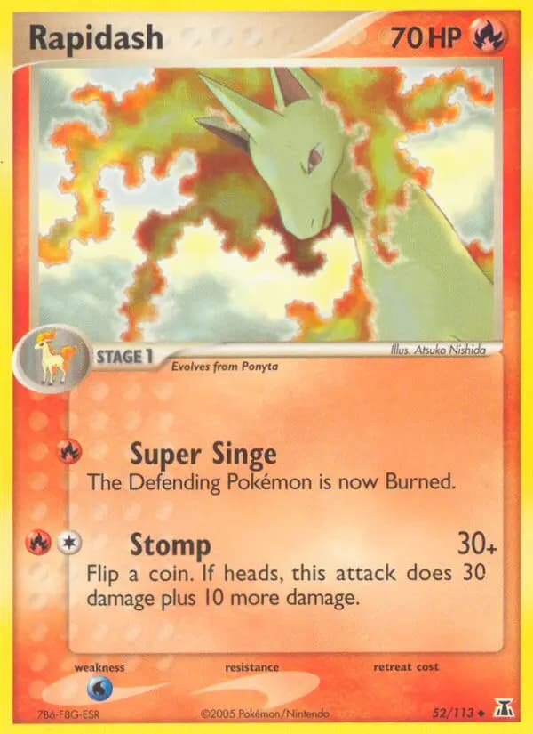 Rapidash — Delta Species card #52