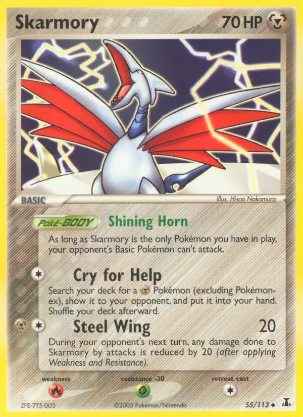 Skarmory — Delta Species card #55