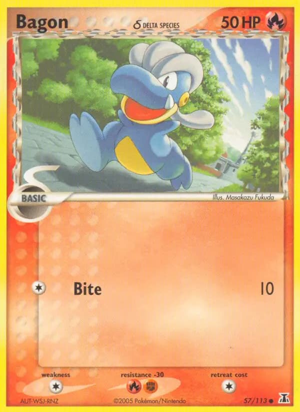 Bagon δ — Delta Species card #57