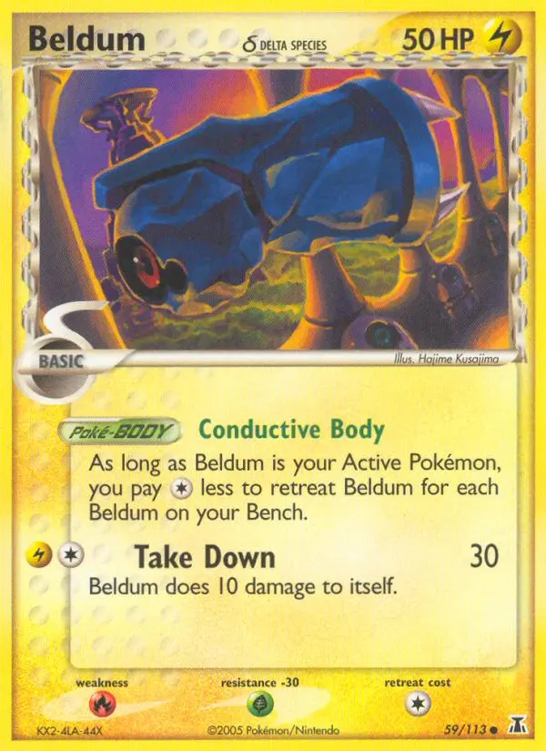 Beldum δ — Delta Species card #59