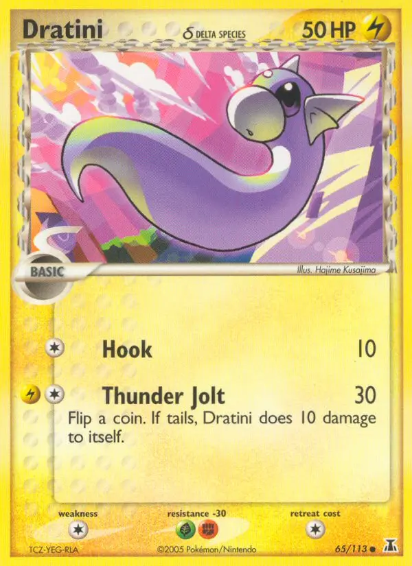 Dratini δ — Delta Species card #65
