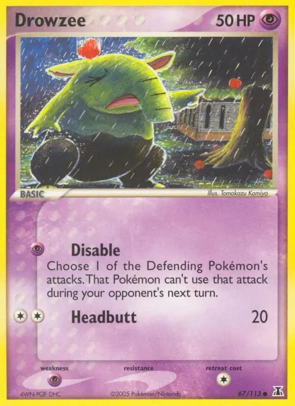 Drowzee — Delta Species card #67