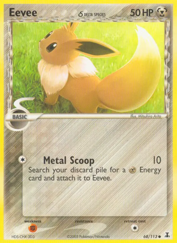 Eevee δ — Delta Species card #68