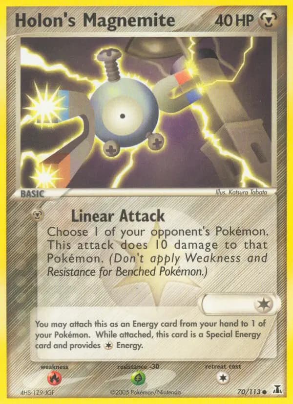 Holon's Magnemite — Delta Species card #70