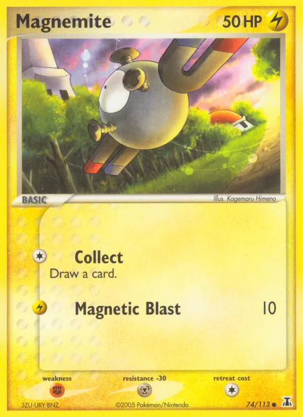 Magnemite — Delta Species card #74