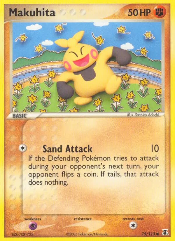 Makuhita — Delta Species card #75