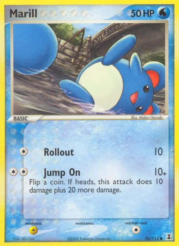 Marill — Delta Species card #76