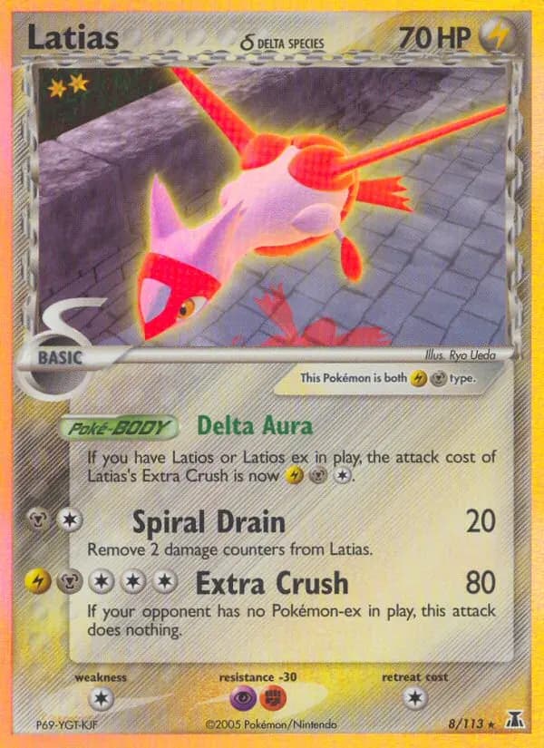 Latias δ — Delta Species card #8