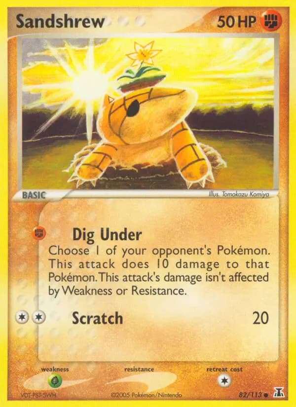 Sandshrew — Delta Species card #82
