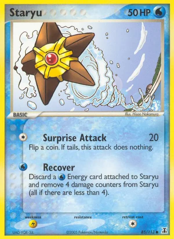 Staryu — Delta Species card #85
