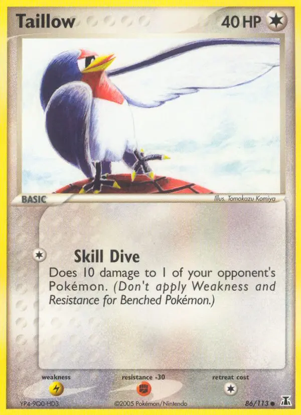 Taillow — Delta Species card #86