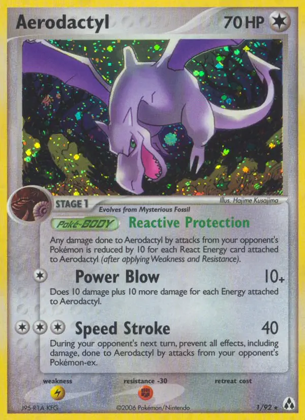 Aerodactyl — Legend Maker card #1