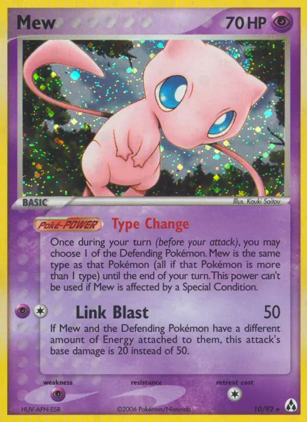 Mew — Legend Maker card #10