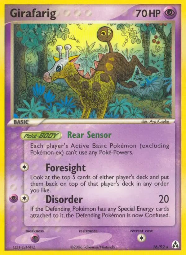 Girafarig — Legend Maker card #16