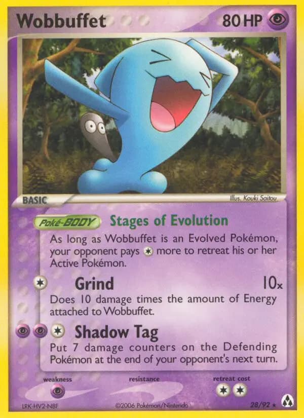 Wobbuffet — Legend Maker card #28
