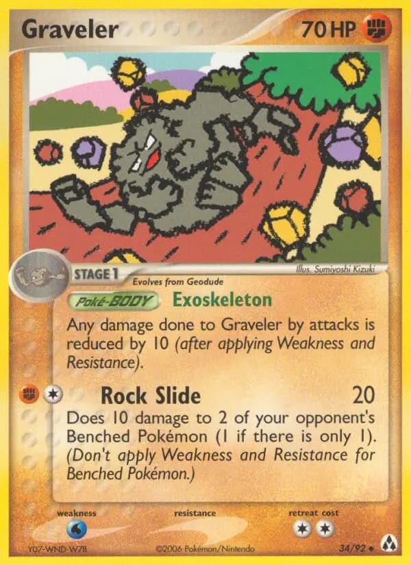 Graveler — Legend Maker card #34