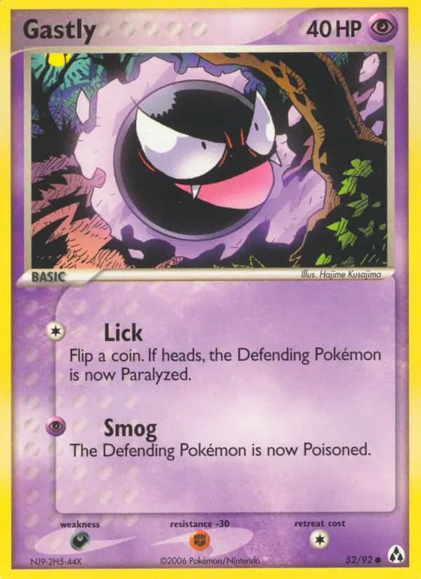 Gastly — Legend Maker card #52