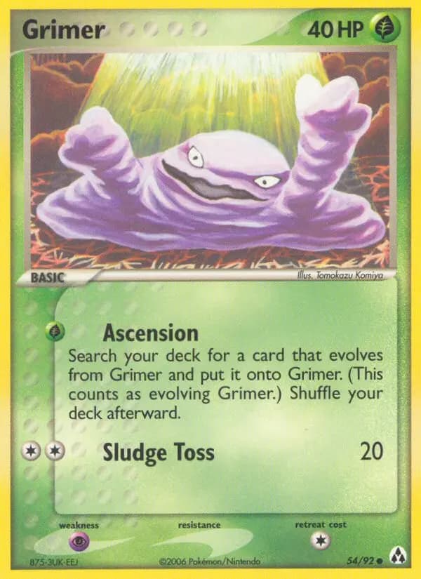 Grimer — Legend Maker card #54