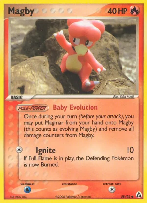 Magby — Legend Maker card #58