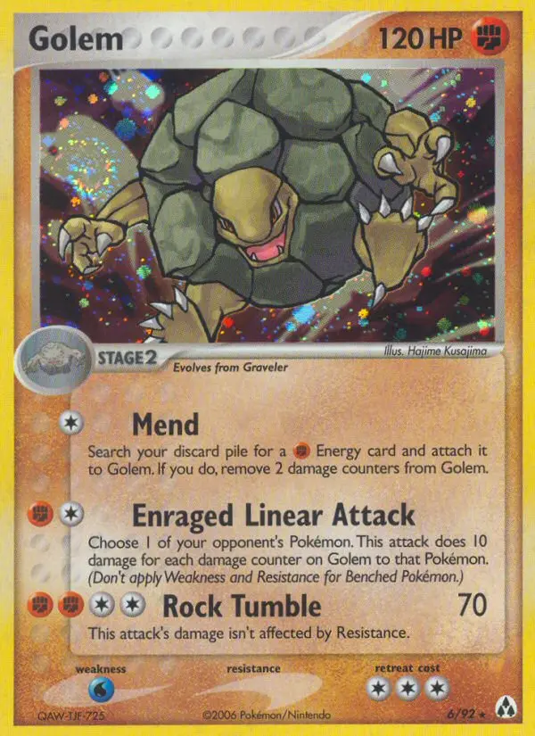 Golem — Legend Maker card #6