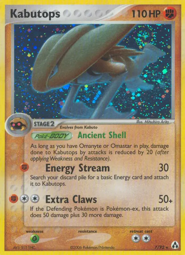 Kabutops — Legend Maker card #7