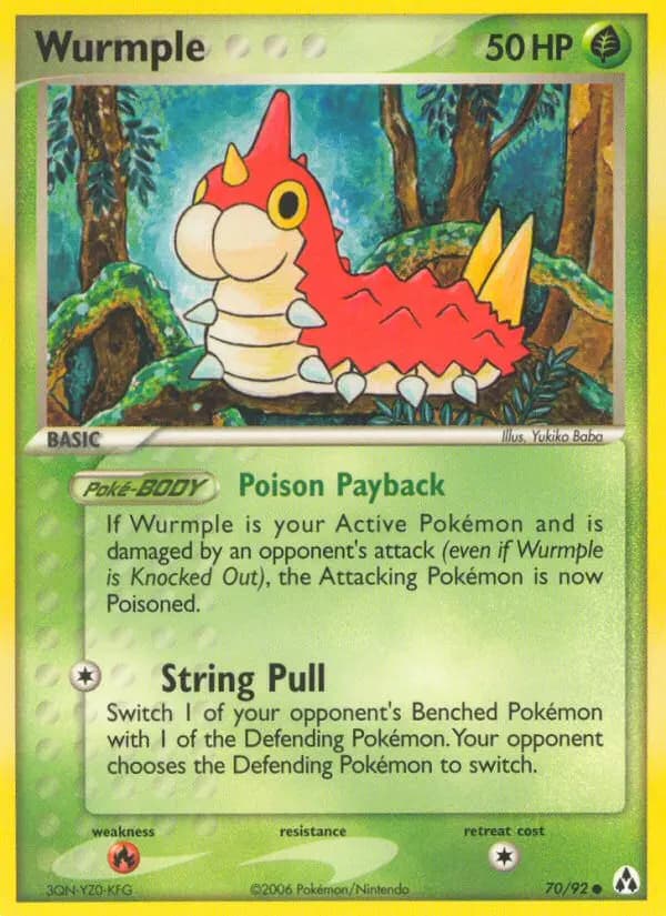 Wurmple — Legend Maker card #70