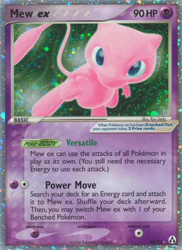Mew ex — Legend Maker card #88