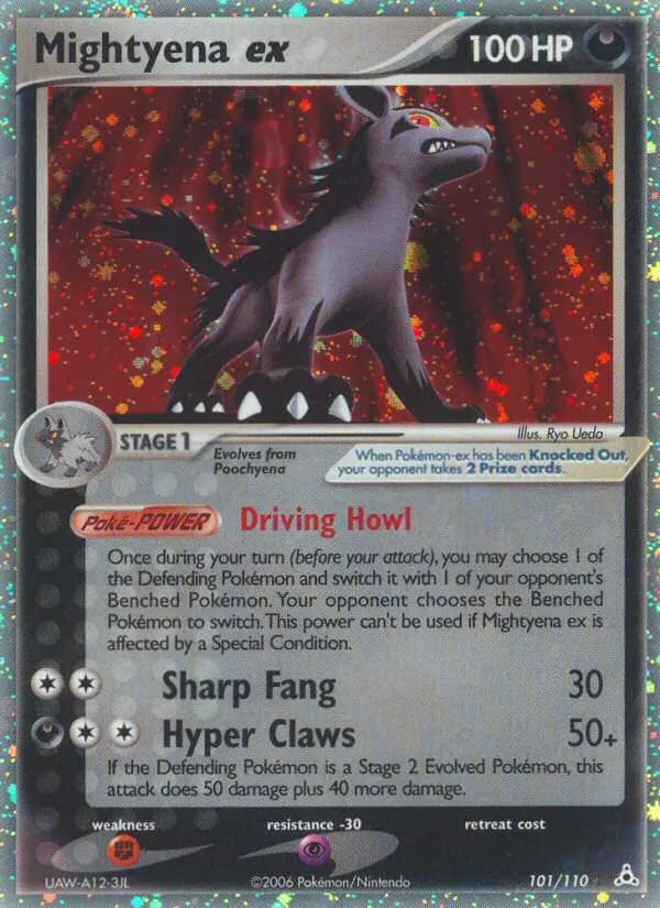 Mightyena ex — Holon Phantoms card #101