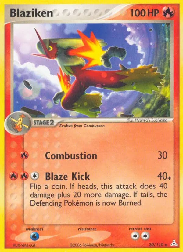 Blaziken — Holon Phantoms card #20