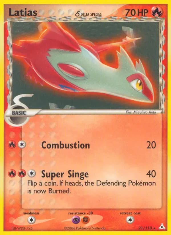 Latias δ — Holon Phantoms card #21