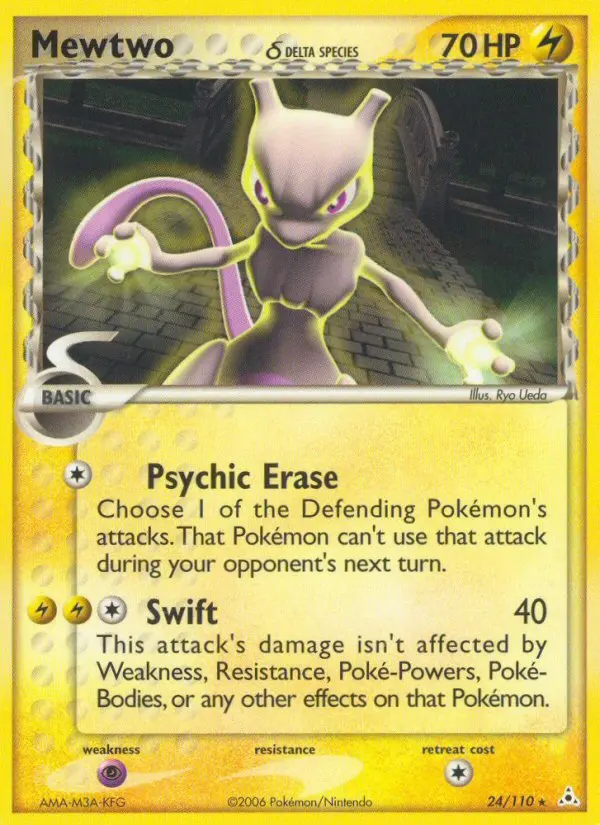 Mewtwo δ — Holon Phantoms card #24