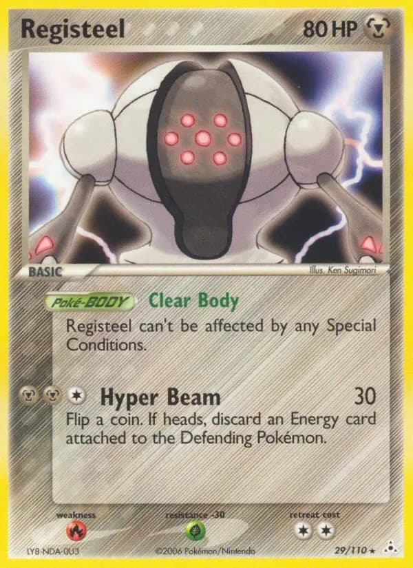 Registeel — Holon Phantoms card #29